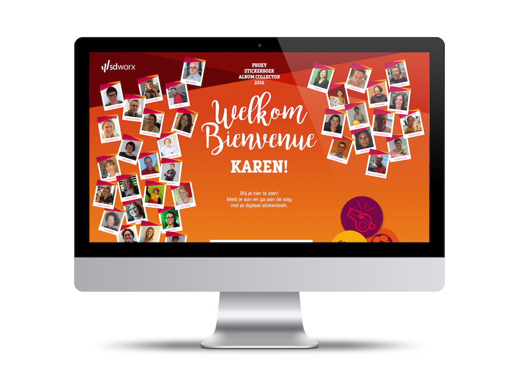 SD Worx - site web interne