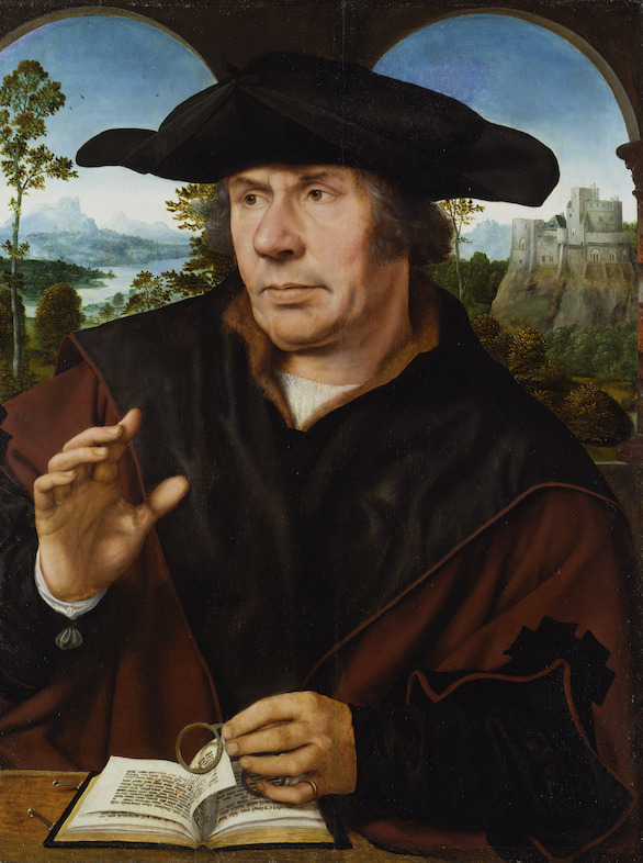 In Search of Utopia © Quinten Metsys, Portrait of a Scholar, c. 1525-1530. Städel Museum, Frankfurt am Main.