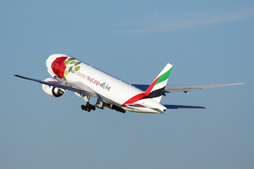 Emirates SkyCargo says it with flowers