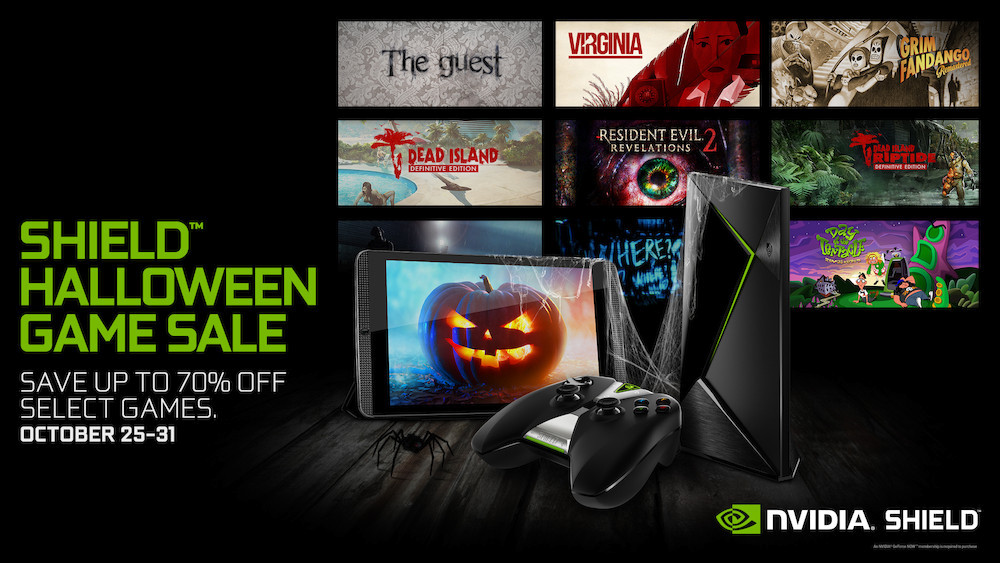 NVIDIA feiert Halloween - mit einem gespenstischen SHIELD-Halloween-Game-Sale!