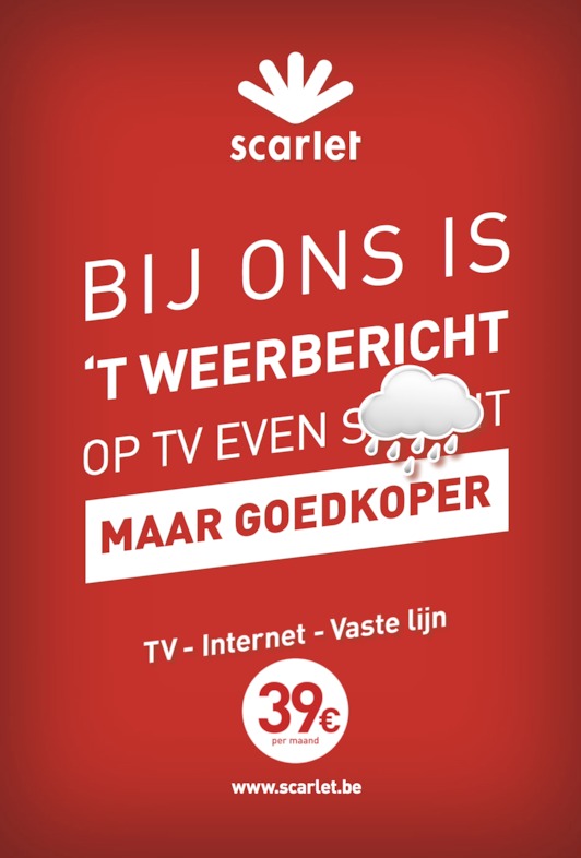 Scarlet - Abri (weer)