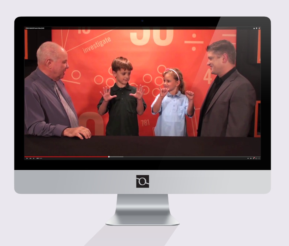 Real time videos demonstrate math concepts in action