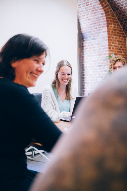 Vergadering in Coworkingspace Het Bolwerk in Edegem