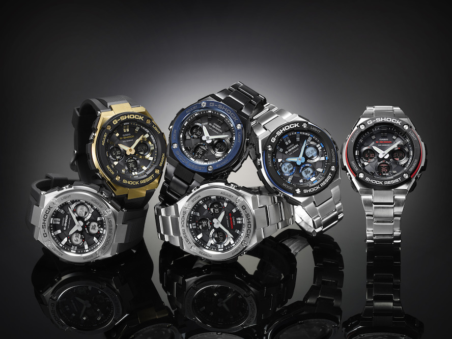 TODA LA RESISTENCIA DEL ACERO SE HACE PRESENTE EN LA LÍNEA G-STEEL DE G-SHOCK