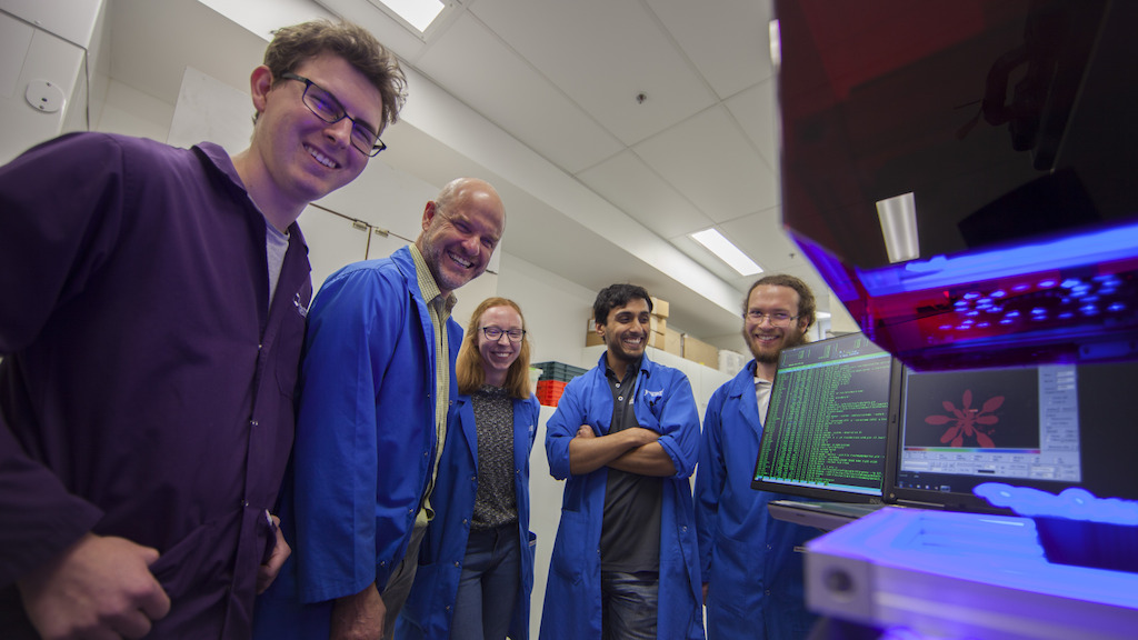 The research team (with Professor Barry Pogson second from the left). Image: Jack Fox, ANU