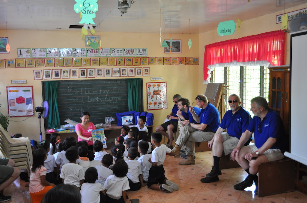 Children are made aware of the importance of drinkable water
