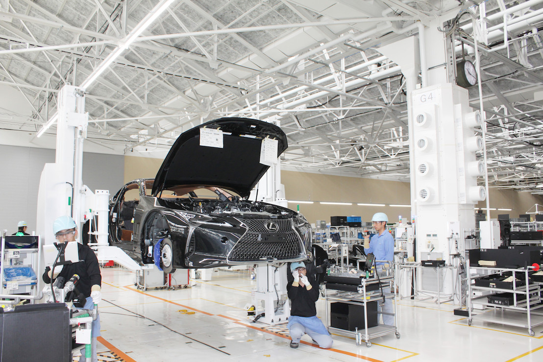 LEXUS LANCE LA PRODUCTION DU NOUVEAU LC POUR L’EUROPE