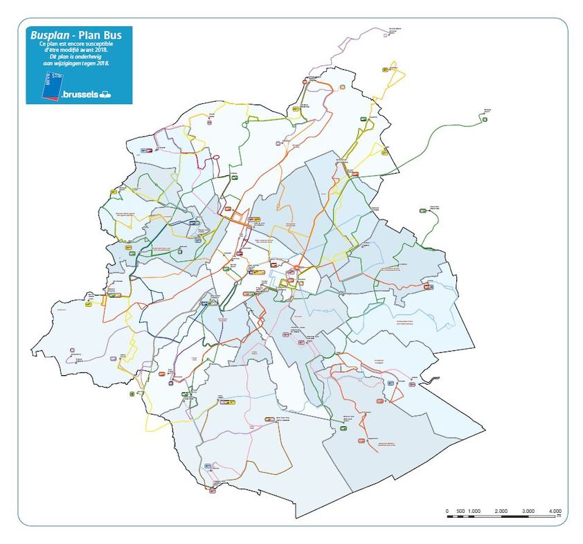 Busnetwerk Brussel