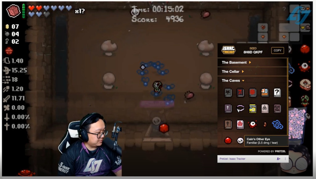 Isaac Tracker by Pretzel Tech