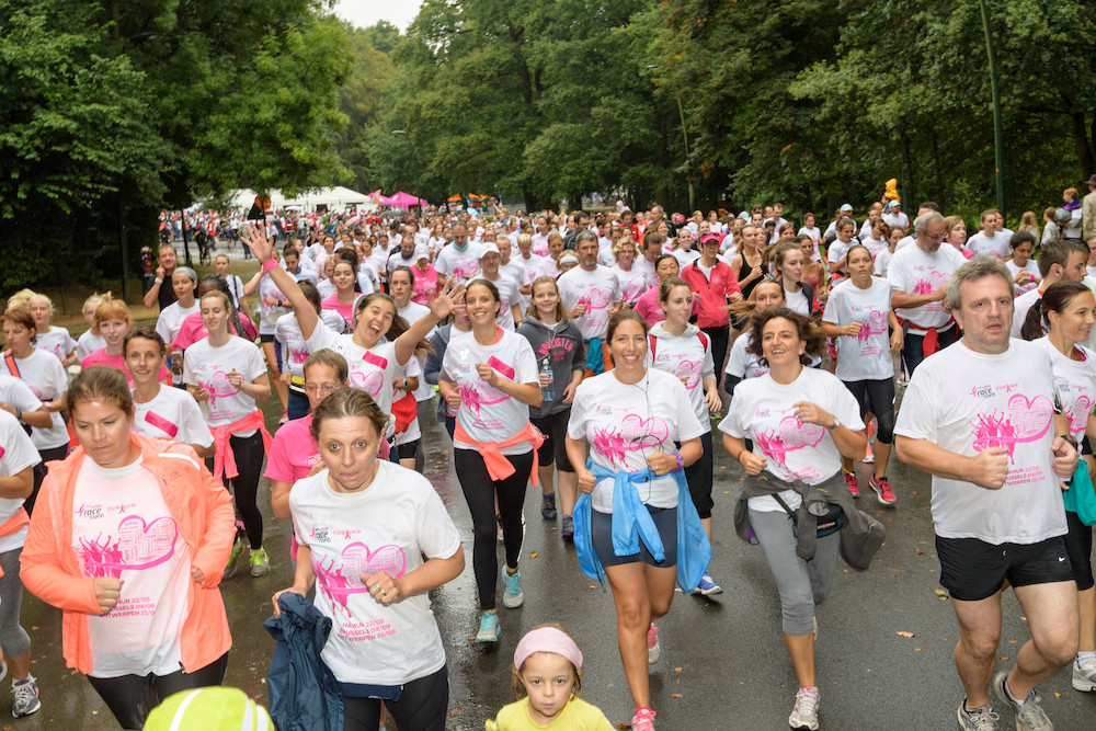 Pink Power ! Namur en rose pour la lutte contre le cancer du sein