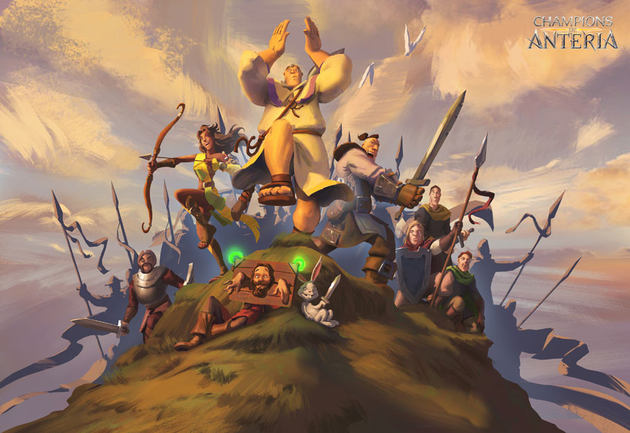 PREPÁRATE PARA CONVERTIRTE EN TODO UN HÉROE CON CHAMPIONS OF ANTERIA™, YA DISPONIBLE