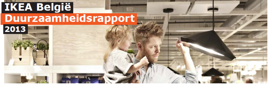 IKEA België brengt Duurzaamheidsrapport 2013 uit