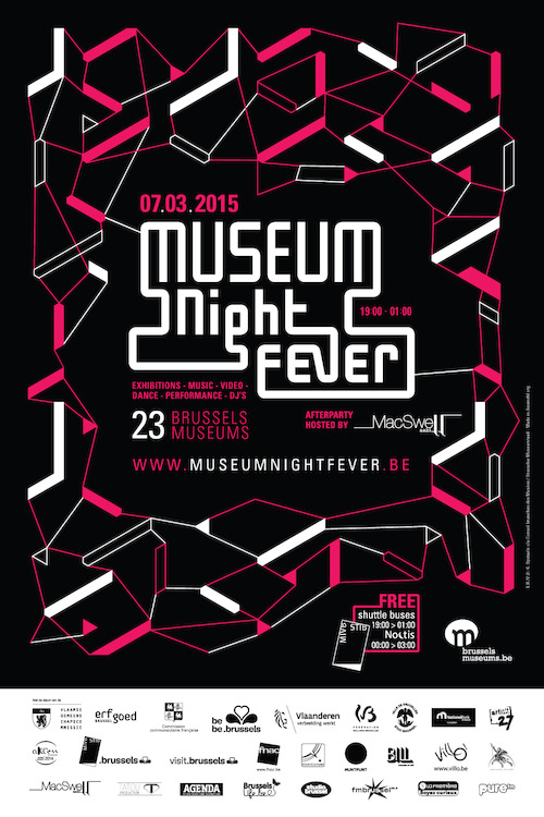 affiche Museum Night Fever 2015