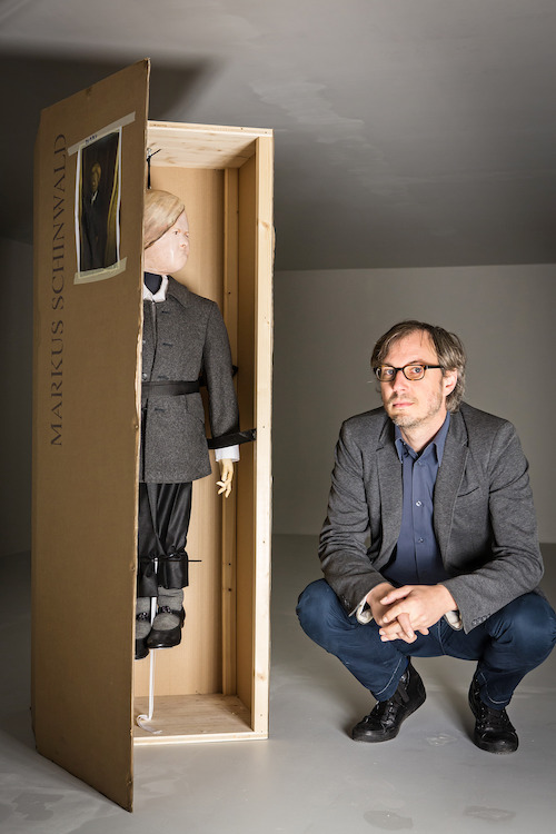 Portret, Markus Schinwald, © photo: Dirk Leemans