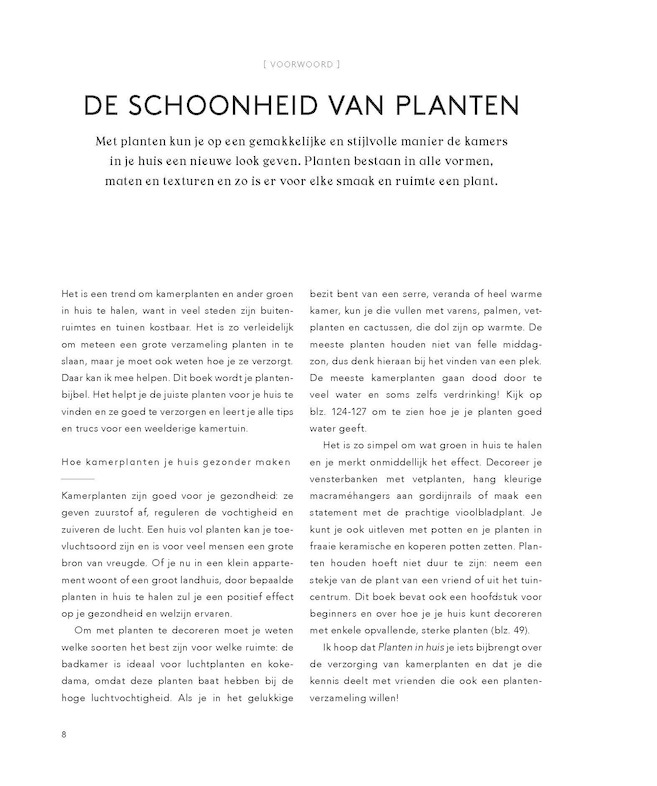 Planten in huis - Sophie Lee