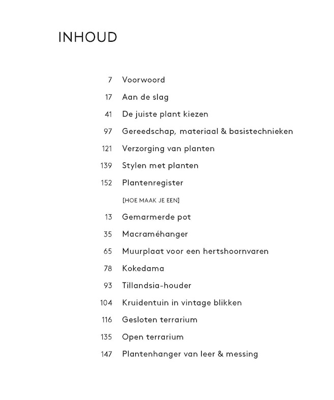 Planten in huis - Sophie Lee
