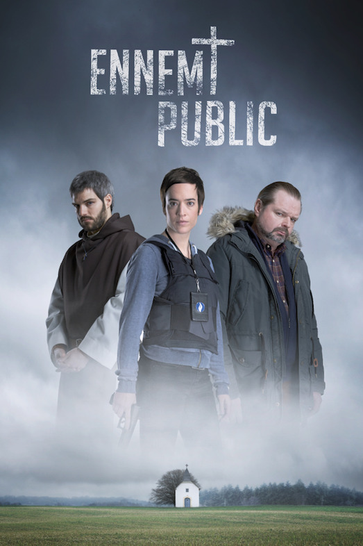 Lucas (Clément Manuel), Chloé Muller (Stéphanie Blanchoud), Patrick Stassart (Philippe Jeusette) - (c) RTBF