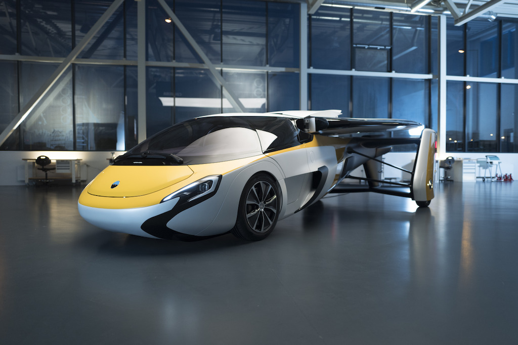 AeroMobil 2017 automobilová konfigurácia