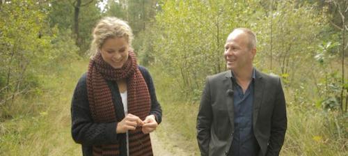 Kim Clijsters en Ben Crabbé - (c) VRT - deMENSEN