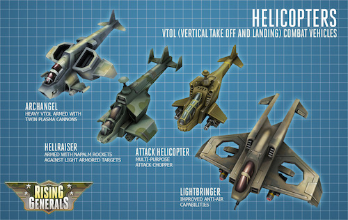 Helicopter Design Rising Generals