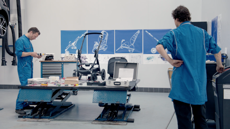 Volkswagen develops revolutionary stroller