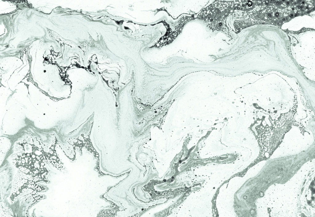 Green Marbleised Wallpaper Mural