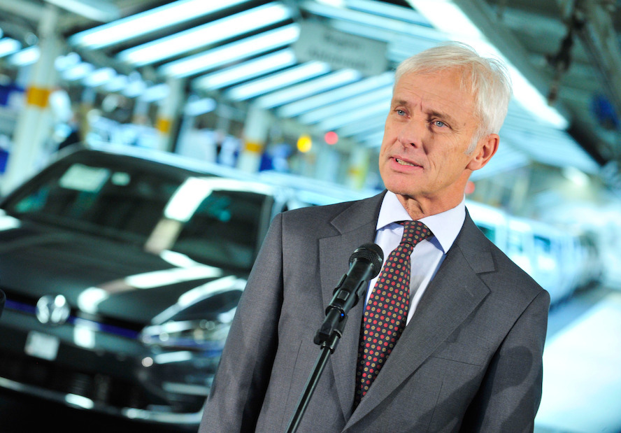Matthias Muller dévoile les prochaines étapes du Groupe Volkswagen