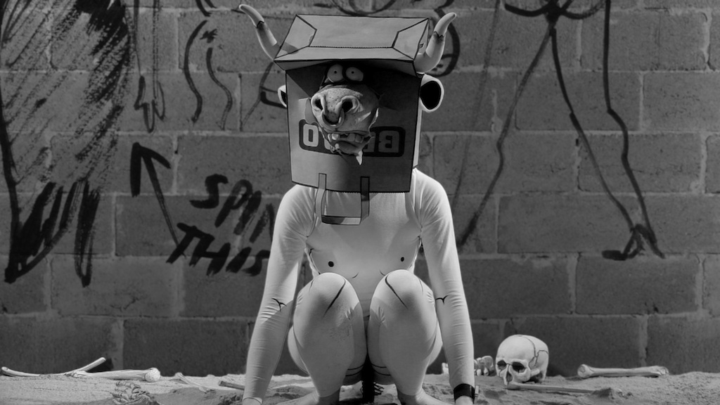 Mary Reid Kelley with Patrick Kelley. Priapus Agonistes, 2013. High Definition Video (B&W, sound), 15:09 min.