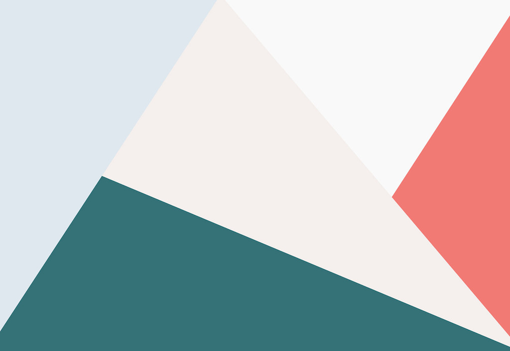 Bright Oversized Geomteric Wall Mural
