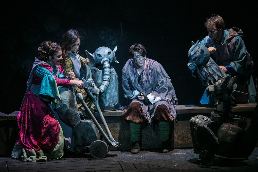 Haden Rider as Quasimodo in HUNCHBACK. Photo by Daniel Parvis.
