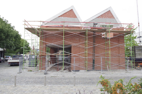 Nieuwbouw in aanbouw - Copyright Art Basics for Children