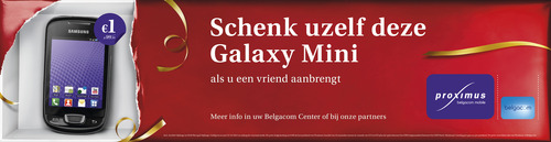 Outdoor - Promo Samsung Galaxy Mini smartphone