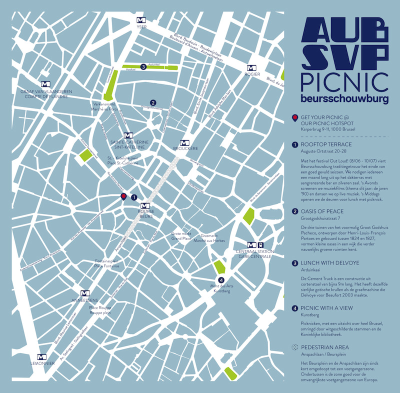 Plan PICNIC Bruxelles