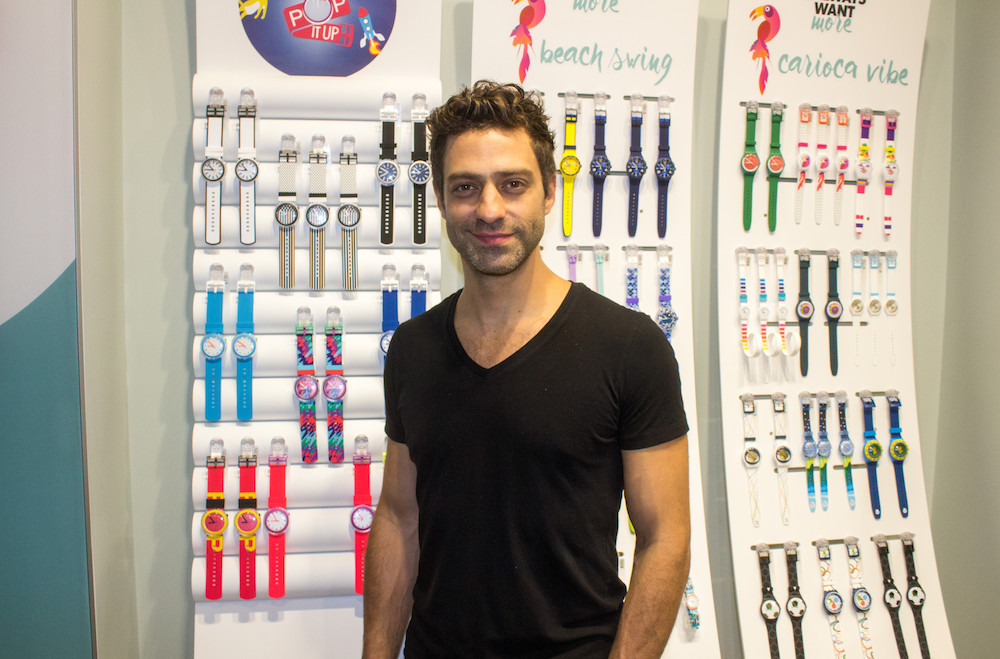 ARI BOROVOY INAUGURA BOUTIQUE SWATCH EN PLAYA DEL CARMEN