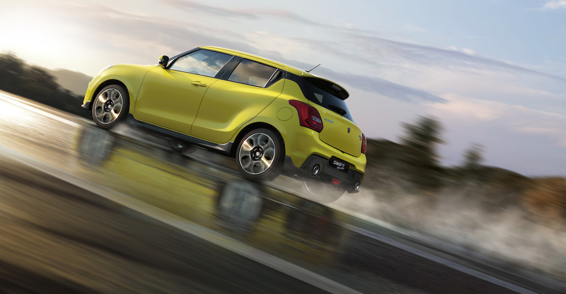 De nieuwe Suzuki Swift Sport in wereldpremière op Frankfurt Motor Show