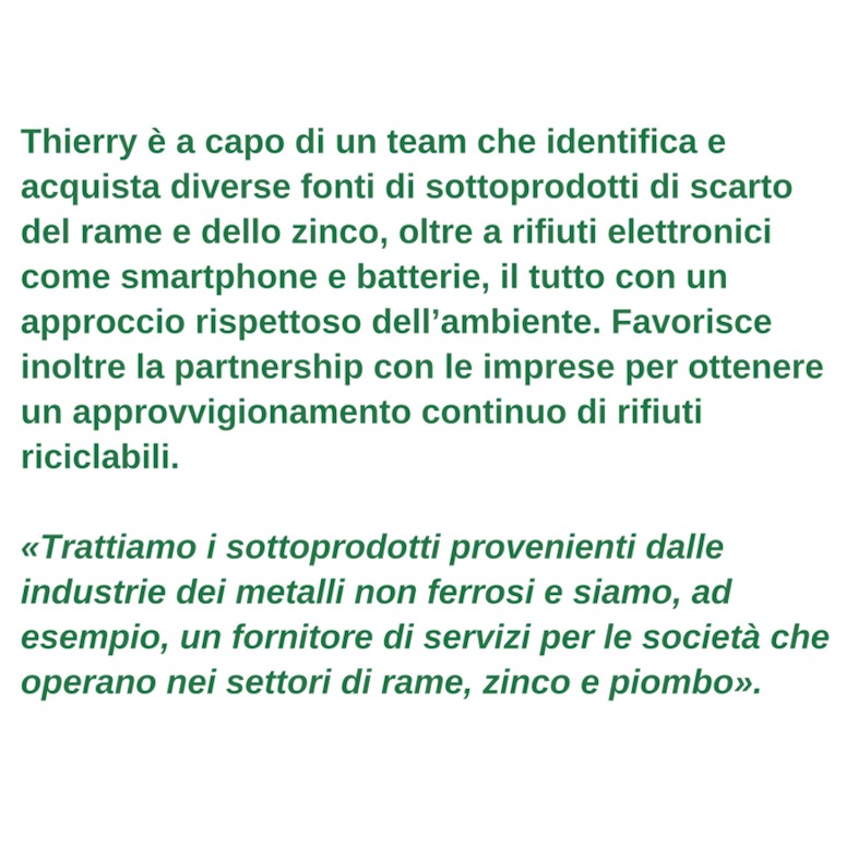 Profilo del lavoratore verde - Thierry van Kerckhoven