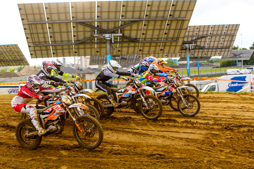 E-MX Race of champions action, credit: Gino Maes