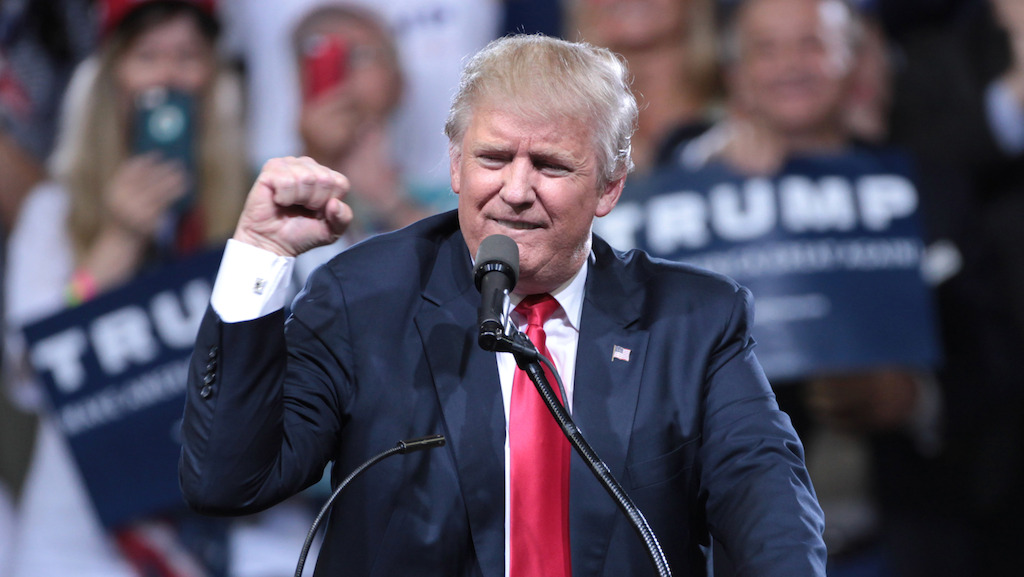US President Donald Trump. Image: Gage Skidmore