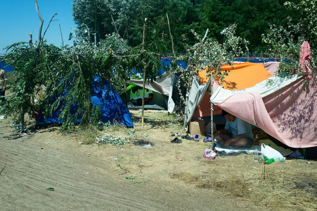 Christophe Hebting/MSF<br/>Medecins Sans Frontieres (MSF) teams are working with refugees and migrants in the transit zones of Kelebjia and Horgos in Subotica, Serbia on the Hungarian border.<br/><br/>These transit camps have formed because Hungary remains the only legal entry to the EU but the daily quotas reduced to 8-15 people per day per transit zone. This creates back-log accentuated by violent push-backs.