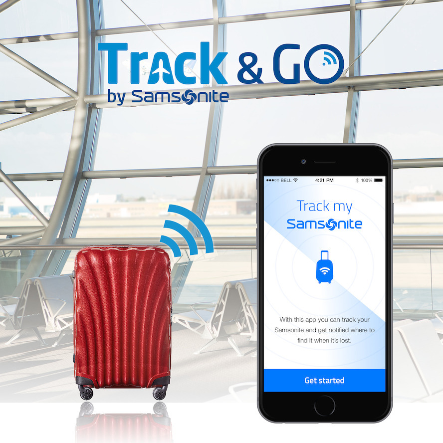 Samsonite présente Track&Go™, une solution fiable pour récupérer les bagages perdus, grâce à Eddystone-EID de Google