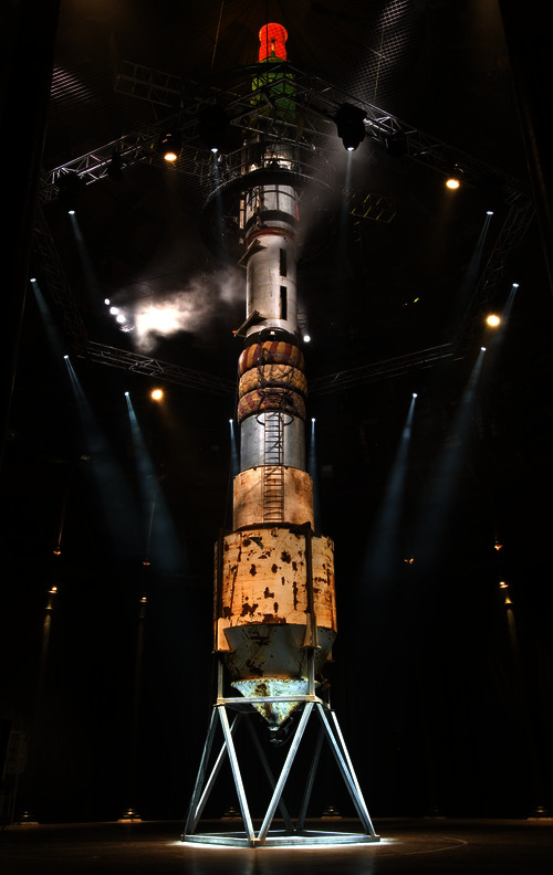 Aleksandra Mir 'Gravity', Roundhouse, London, 2006.