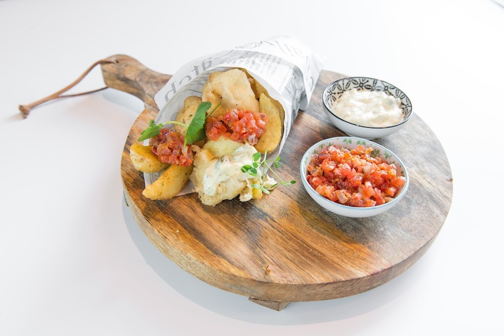 Le Bassin - Fish & Chips 'De Luxe' - koolvis