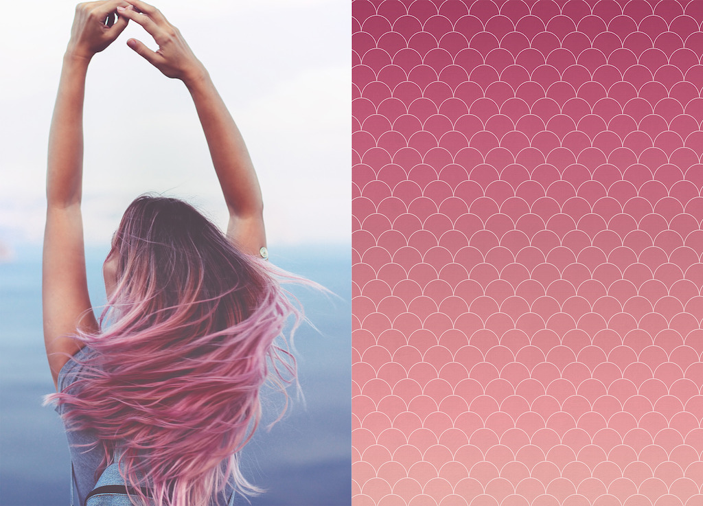 Pink Mermaid Hair + Atrafloor Design