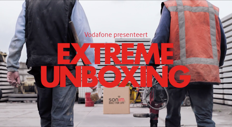 Extreme unboxing met Vodafone