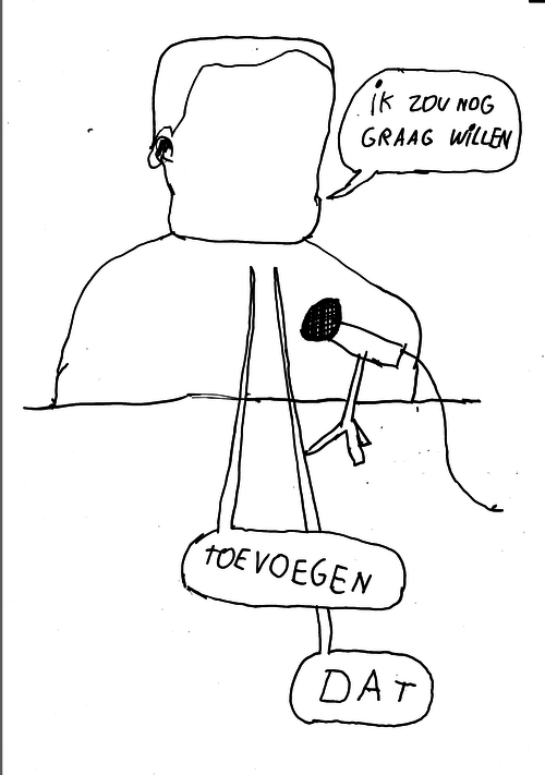 Gerard Herman 'Ik zou nog graag willen toevoegen dat', 2013 © Gerard Herman