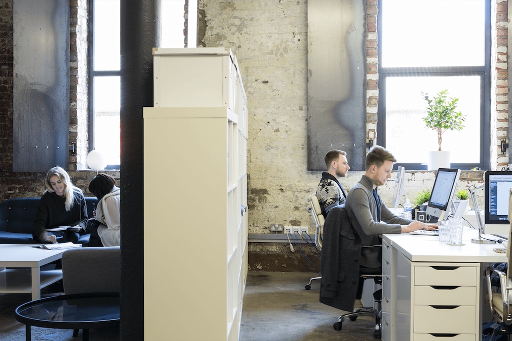 Milexa's Office, based in Liverpool's Baltic Triangle