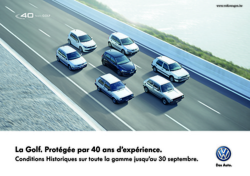 La Golf. Protégée par 40 ans d'expérience.