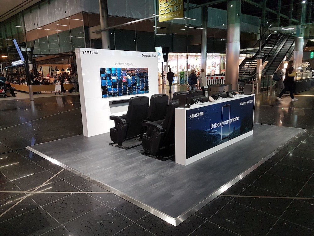 Samsung Galaxy S8 en Galaxy S8+ nu te ervaren op Schiphol Airport
