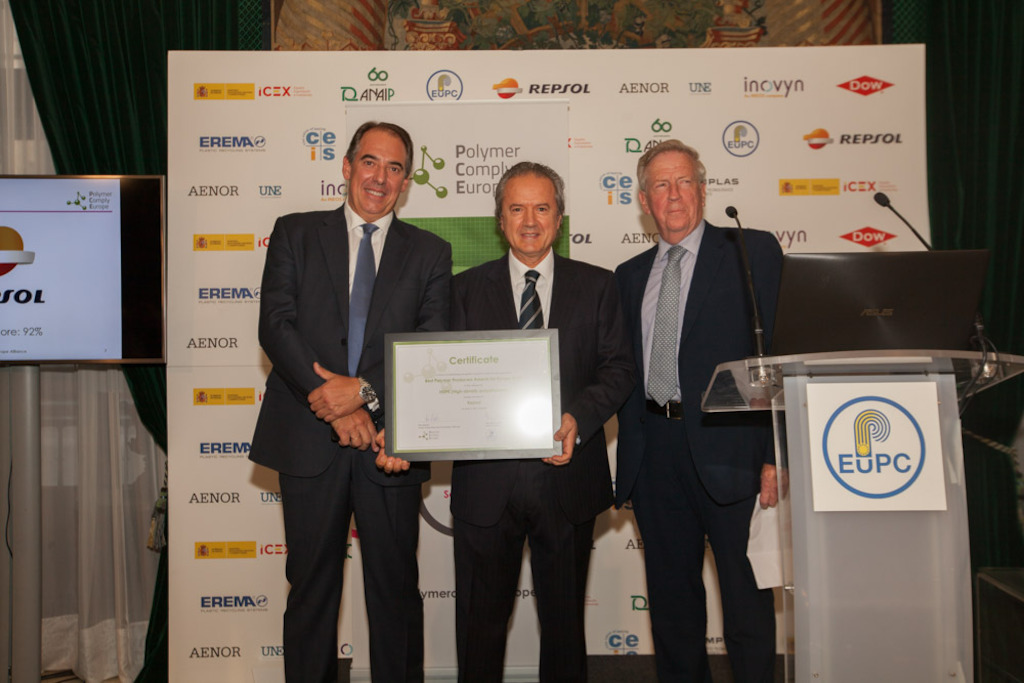 Esteban Gimeno & Juan Carlos Ruiz, Repsol & Ron Marsh, Chairman