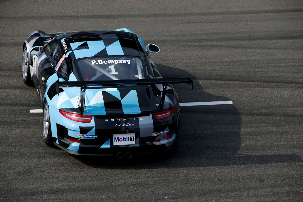 Porsche Mobil 1 Supercup: Patrick Dempsey (USA), guest driver in Spa